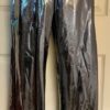 GK DANCE JAZZ LADIES SMALL ANTIQUE SILVER SHIMMER HIP HUGGER FLARE PANTS SZ S