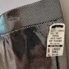 GK DANCE JAZZ LADIES SMALL ANTIQUE SILVER SHIMMER HIP HUGGER FLARE PANTS SZ S - Image 3