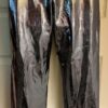 GK DANCE JAZZ LADIES SMALL ANTIQUE SILVER SHIMMER HIP HUGGER FLARE PANTS SZ S - Image 4