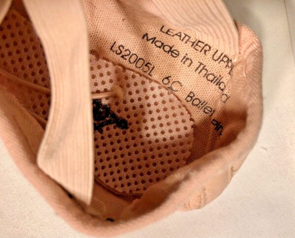 LEO'S Arabesque LEATHER BALLET Shoes Adult 6 Ballet Pink Sz 6 NEW IN BOX! - Image 4