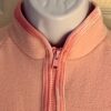 GK ICE DANCE FIGURE SKATE ADULT X-SMALL PINK FLEECE VELVET ZIP JACKET SZ XS - Image 2