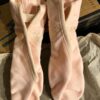 LEO'S BALLET SHOES ADULT SIZE 5 ARABESQUE COTTON PINK Sz 5 MED WIDTH NEW IN BOX! - Image 2