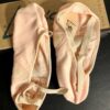 LEO'S BALLET SHOES ADULT SIZE 5 ARABESQUE COTTON PINK Sz 5 MED WIDTH NEW IN BOX! - Image 3