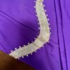 GK PURPLE BRUSHED TRICOT ADULT SMALL FOIL JA GYMNASTS CHEER WARM UP PANTS Sz S - Image 4