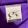 GK PURPLE BRUSHED TRICOT ADULT SMALL FOIL JA GYMNASTS CHEER WARM UP PANTS Sz S - Image 9