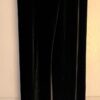 GK DANCE LADIES X-SMALL BLACK VELVET CUFFED BOTTOM PERFORMANCE DRESS PANTS SZ XS - Image 5