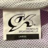GK WARM UP ADULT LARGE CRINKLE NYLON NAVY PURPLE GREEN GYMNAST SPORT JACKET SZ L - Image 12