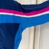GK WARM UP JACKET ADULT SMALL NAVY BLUE PINK SUPPLEX NYLON GYMNASTICS CHEER AS - Image 5
