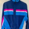GK WARM UP JACKET ADULT SMALL NAVY BLUE PINK SUPPLEX NYLON GYMNASTICS CHEER AS - Image 6