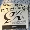 GK WARM UP JACKET ADULT SMALL NAVY BLUE PINK SUPPLEX NYLON GYMNASTICS CHEER AS - Image 11