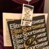 GK DANCE JAZZ LADIES SMALL WINE VELVET X-BACK FOIL STRAPS CAMISOLE TOP Sz AS NWT - Image 5